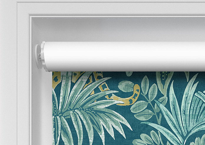 Leopard, Teal - Twist&Fit Roller Blind - Image 10